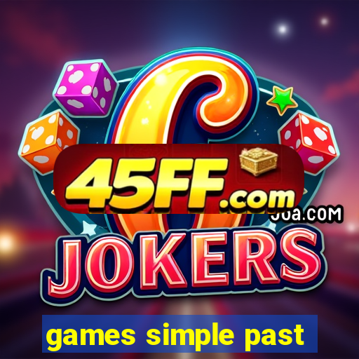 games simple past